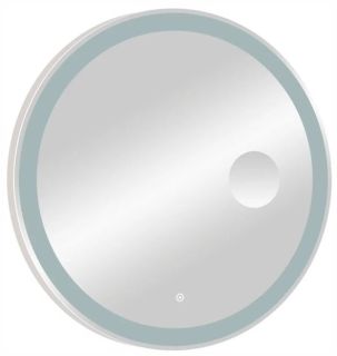 Зеркало с подсветкой Continent Aroma ЗЛП436 с увеличительной линзой 78см