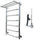 Электрический полотенцесушитель Тругор Браво 1 П с полкой 100x50см хром Браво1/элТЭН10050П
