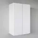 Шкаф подвесной Comforty для ванной универсальный 50 см , белый глянец