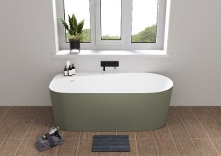 Акриловая ванна Allen Brau Priority 2.31001.21/CGM 170x80 см