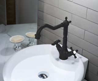 Смеситель для раковины Timo Nelson  0143/03F чёрный