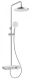 Душевая стойка Berges Morans 075001 с изливом и термостатом хром