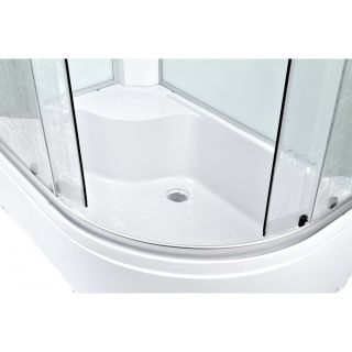 Душевая кабина Deto ЕМ4512 L с электрикой (эл.) 120х80х220 см