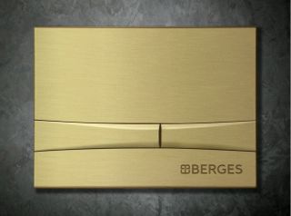Кнопка смыва Berges Novum бронза 040058