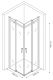 Душевой уголок Berges Melita 100x100см хром 061024