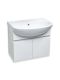 Тумба Runo Лада 50 подвесная белая под умывальник Уют 50 (00-00001366)