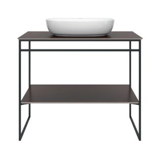 Kerama Marazzi Меал.сруктура PLAZA Next напольная 100 см, цв.черный матовый