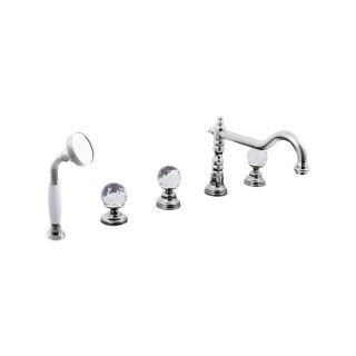 Смеситель на борт ванны Rav Slezak Brilliance 164.5P Хром