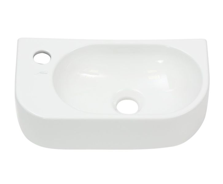 Подвесная раковина Melana 78204R-805 40см правая белый