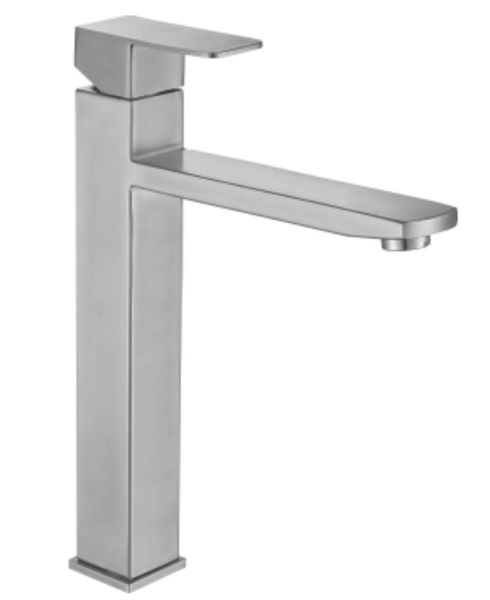 Смеситель для раковины Melana Cubo MELANA-610202 сатин