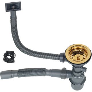 Мойка D7851HG-R Melana ProfLine 3,0/220 правая золото