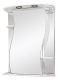 Зеркальный шкаф с подсветкой Misty Лиана 60см левый белый
