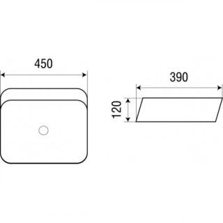 Раковина подвесная WW SK Арт. ELBACH 2242 10000003830