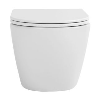 Подвесной унитаз Avimano Emotion 1000020 безободковый белый глянец