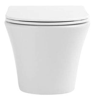 Подвесной унитаз Avimano Promotion 1000080 безободковый белый глянец