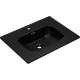 Раковина Brevita 9060MMB 61x46.5 см накладная черный матовый