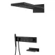 Душевой комплект Boheme Zodiac 132-B чёрный