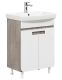 Тумба под раковину Onika Харпер 105033 50см белый глянец