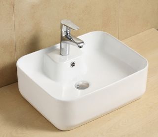 Раковина-чаша CeramaLux 9445 белая 51.5 см