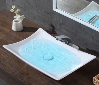 Раковина-чаша CeramaLux 7701B белая 57 см