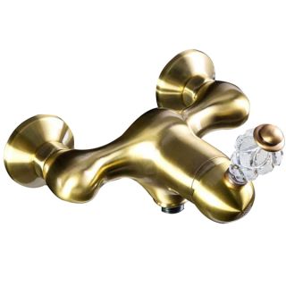 Смеситель для душа Boheme Crystal бронза 304-CRST