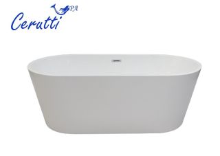 Ванна акриловая Ceruttispa Resia CT10866 160x75 см белый