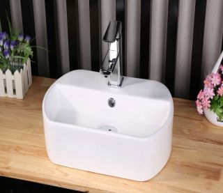 Раковина-чаша CeramaLux 9293 белая 44 см