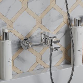 Смеситель для ванны Paini Garda 76CR111 хром