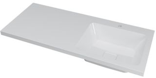 Раковина над стиральной машиной Madera Kamilla правая 100см белый 4627173210560