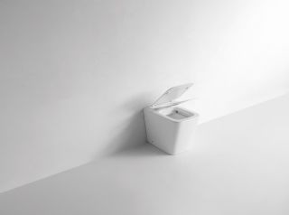 Унитаз CeramaLux NS-3170 пприставной с сиденьем Микролифт