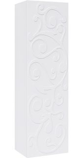 Пенал подвесной Clarberg Elegance EL0504 40x133см белый