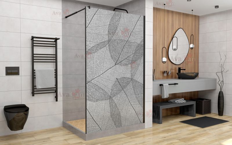 Душевая перегородка AvaCan MB100 MT чёрный