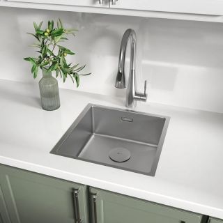 Кухонная мойка Lemark Olanga 440 9937121 сталь