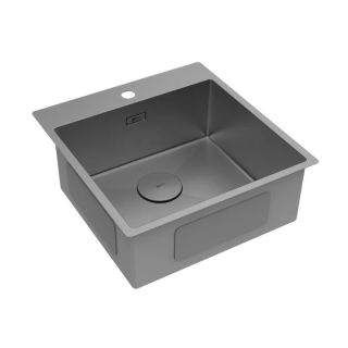 Кухонная мойка Lemark Janga 490 9936107 графит