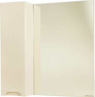 Зеркало-шкаф Bellezza Андрэа 80см левый бежевый 00000007262