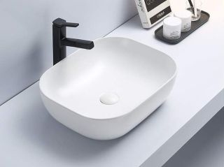 Раковина-чаша CeramaLux 78104MW  Белая 50.5 см