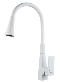 Смеситель для кухни Shevanik S543C-1 белый