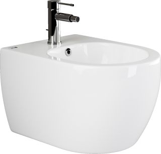 Биде подвесное Ceramica Nova Play CN3002 белый