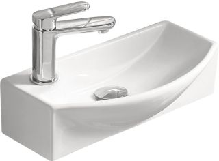 Раковина подвесная SantiLine SL-2013R 45см правая белый