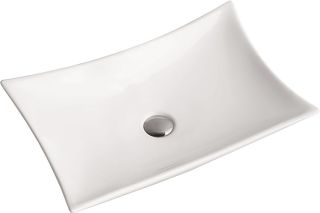 Раковина накладная SantiLine SL-1062 57см белый