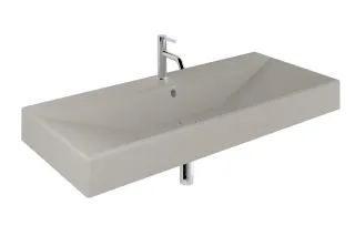 Раковина Kludi Resa 59WW121O2 120 см светло-серый матовый