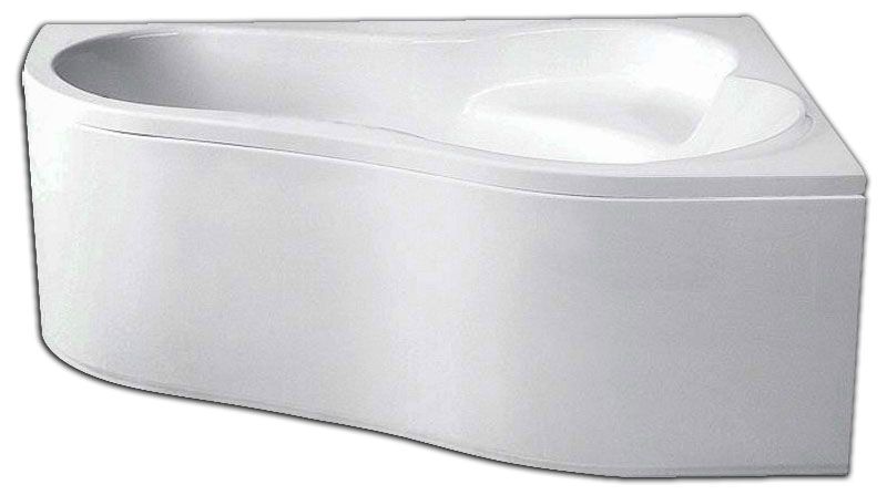 Santek Ибица 150х100 R асимметричная белая 1WH112035