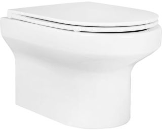 Унитаз с инсталляцией Jacob Delafon Elite E21742RU-00 с сиденьем Микролифт и клавишей смыва