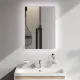 Зеркало с подсветкой Am.Pm X-Joy M85MOX10501S 50 см серый металлик