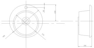 Мойка кухонная Акватон Иверия 48 см терракотовый