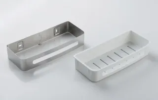 Полка Timo Luiro 18578/00 хром/белый