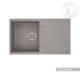 Мойка кухонная Акватон Верона 86 см серый шелк