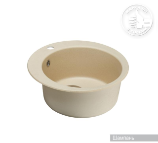 Мойка кухонная Акватон Иверия 48 см шампань