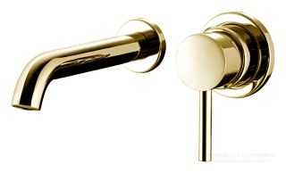 Встраиваемый смеситель для раковины Bossini Oki Z005302.021 золото