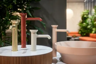 Смеситель для раковины Gessi Origini 66004.278 красный